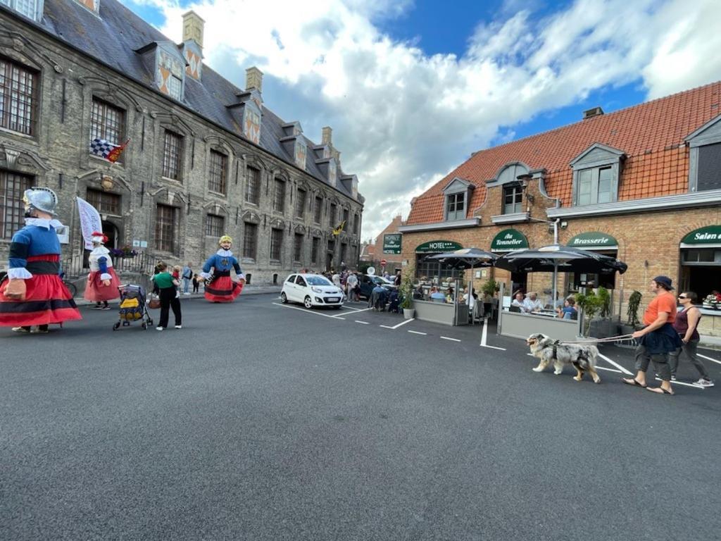Hotel - Restaurant Au Tonnelier Bergues Eksteriør bilde